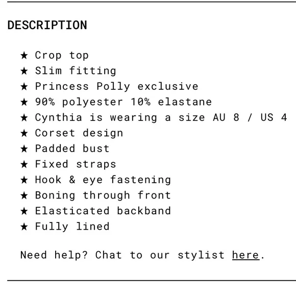 Princess Polly Pink Torin Top Size Zero (0) - Picture 6 of 6